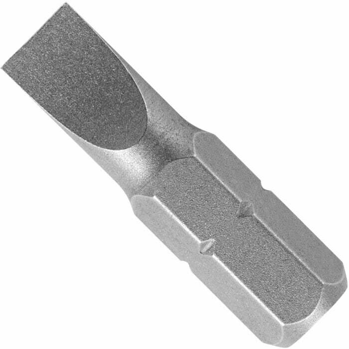 1 in. SL6-8 Slotted Drive Bits (2-Pack)