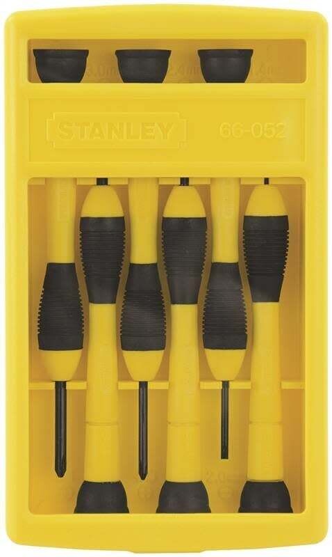 STANLEY 66-052 Precision Screwdriver Set, Plastic*