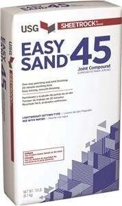 USG Easy Sand 384210120 Joint Compound, Powder, Natural, 18 lb*
