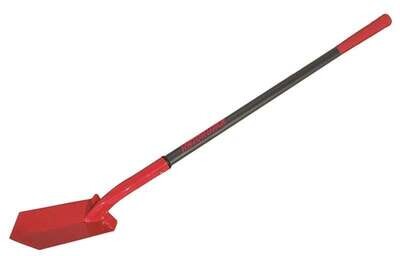 RAZOR-BACK 47035 Trenching Shovel, 5 in W Blade, Steel Blade, Fiberglass Handle, Extra Long Handle, 43 in L Handle*