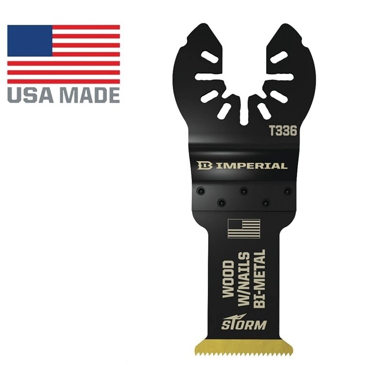 One Fit™ 1-1/4&#39;&#39; Storm Titanium Wood &amp; Nails Blade, 1PC