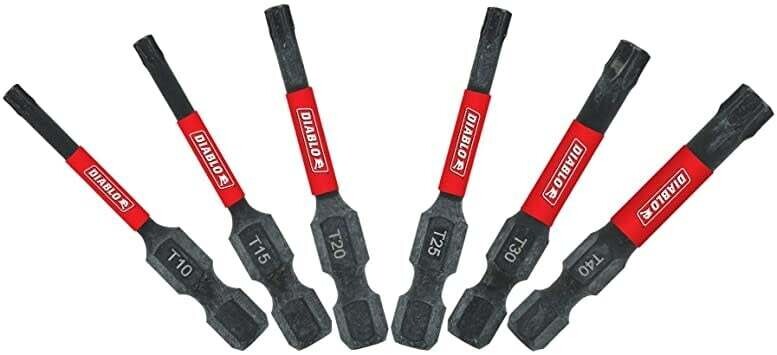 2 in. Torx Drive Bit Assorted Pack (6-Piece)