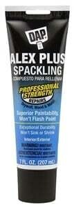 DAP 18744 Spackling Paste White, White, 7 fl-oz Tube