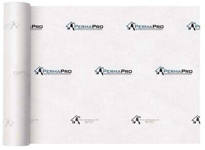 PermaPro 509150 PRO House Wrap, 150 ft L, 9 ft W, Polypropylene