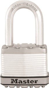 Master Lock Magnum M5XKADLF Padlock, 2 in W Body, Steel*