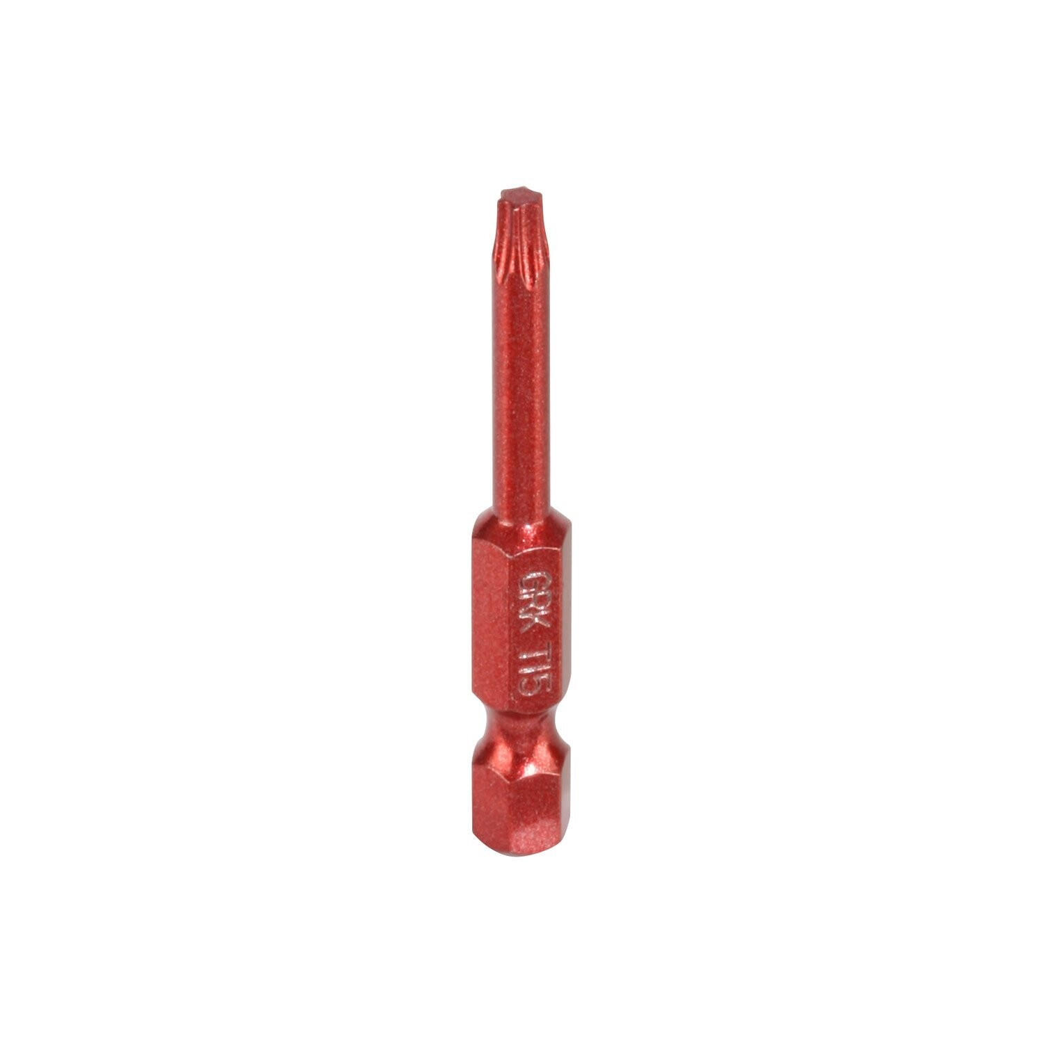 GRK Fasteners Star T-15 x 2 in. L Impact Power Bit Carbon Steel