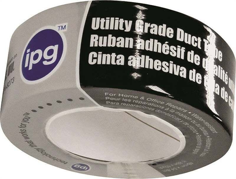 IPG 6560/AC655 Duct Tape, 55 yd L, 1.88 in W, Polyethylene Backing*