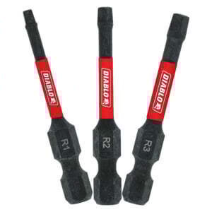 Diablo DSQV2-S3 Insert Bit Set, 3 -Piece