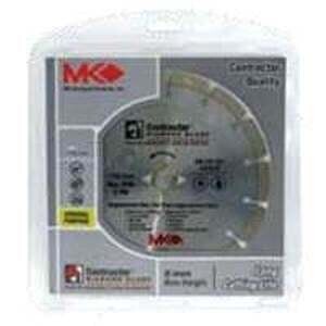 MK 167012 Saw Blade, 4-1/2 in Dia, 7/8 to 5/8 in Arbor, Diamond Cutting Edge, Segmented Rim