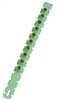 Ramset C3RS27 Powder Actuated Load Strip, Power Level: 3, Green Code, 10-Load, 0.27 in Dia, 1-1/2 in L
