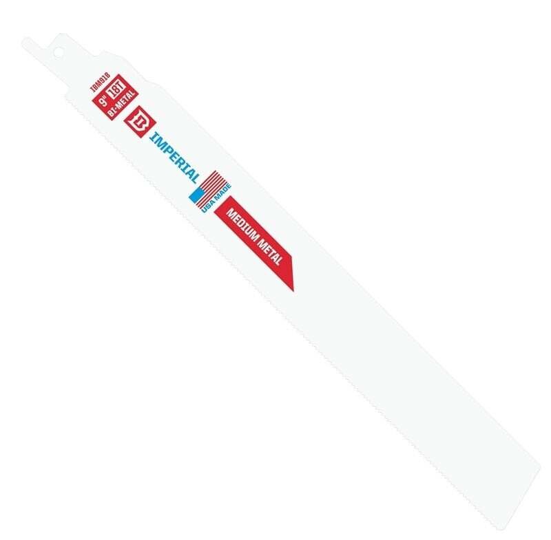 IMPERIAL 9&#39;&#39; 18TPI EXTREME MEDIUM METAL Blade, BULK