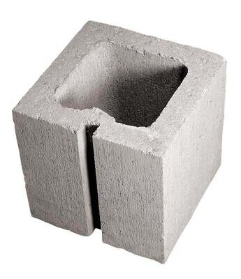 Concrete 8x8x8 Half Block