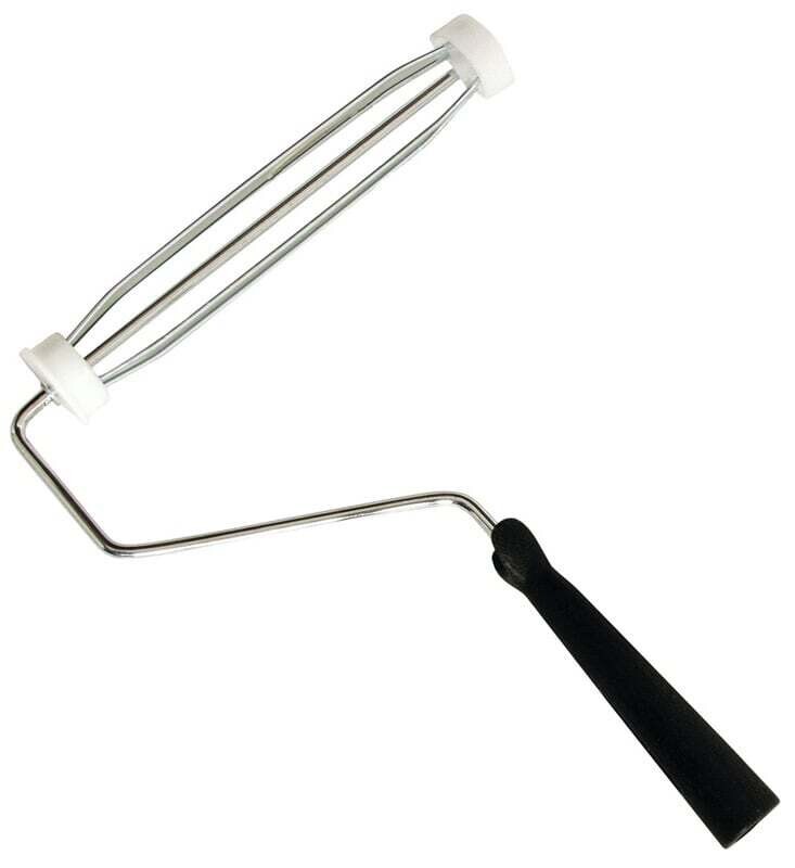 ProSource CFA9641-12 Roller Frame, 9 in L Roller, Polypropylene Handle, Threaded Handle*