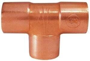 EPC 111 32700 Pipe Tee, 1/2 in, Sweat, Copper