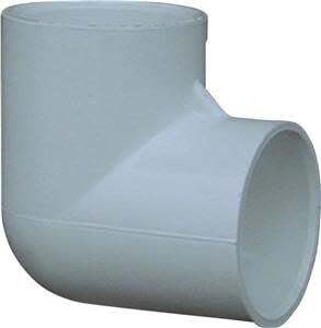 LASCO 406005CPRMC Pipe Elbow, 1/2 in Slip Slip, 90 deg