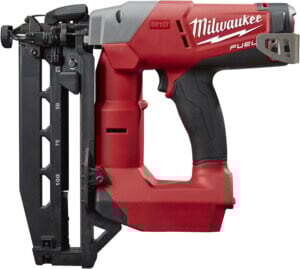 Milwaukee M18 FUEL 2741-20 Finish Nailer, Bare Tool, 18 V Battery, 110 Magazine, 16 ga Nail, Battery Included: No