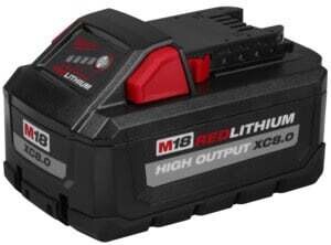 Milwaukee 48-11-1880 Rechargeable Battery Pack, 18 V Battery, 8 Ah