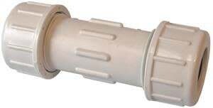 AMERICAN VALVE P600U 1 Compression Coupler, 1 in, Compression, SCH 40 Schedule, 150 psi Pressure