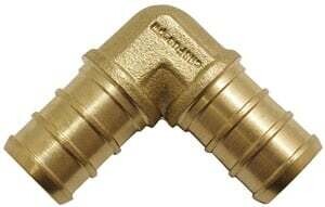 Apollo Valves APXE12 Pipe Elbow, 1/2 in, PEX, 200 psi Pressure