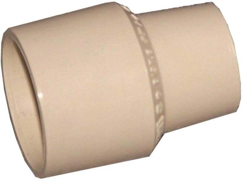 NIBCO T00050D Pipe Coupling, 3/4 x 1/2 in, CPVC, SCH40 Schedule