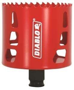 Diablo DHS3000 Hole Saw, 3 in Dia, 2-3/8 in D Cutting, 3/8 in Arbor, Bi-Metal Cutting Edge*