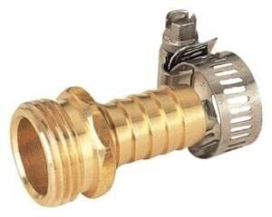 Landscapers Select GB958M3L Hose Coupling, 5/8 in, Male, Brass, Brass*