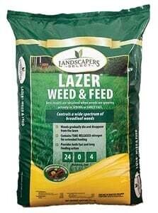 Landscapers Select LAZER 902729 Lawn Weed and Feed Fertilizer, 48 lb Bag*