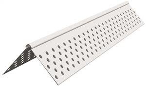 ClarkDietrich VLCB Corner Bead, 10 ft L, 1-1/4 in W, 0.028 in Thick, PVC*