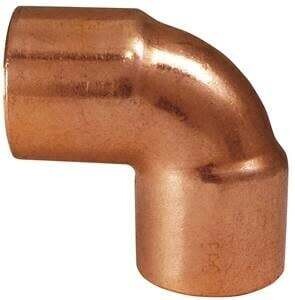 EPC 31288 Pipe Elbow, 3/4 in, C x C, Sweat, 90 deg Angle, Wrot Copper