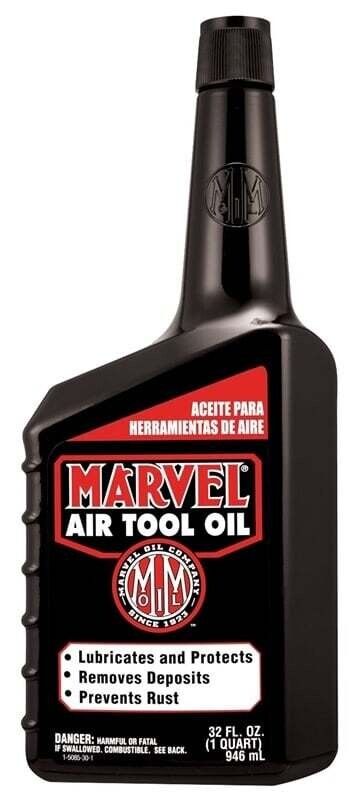 MARVEL MM85R1 Air Tool Oil, 32 oz Bottle*