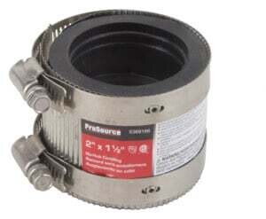 ProSource KJ-020 Pipe Coupling, 2 x 1-1/2 in