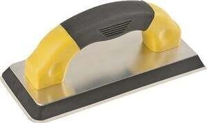 M-D 49827 Grout Float, 9 in L, 4 in W, Ergonomic Handle, Gum Rubber*