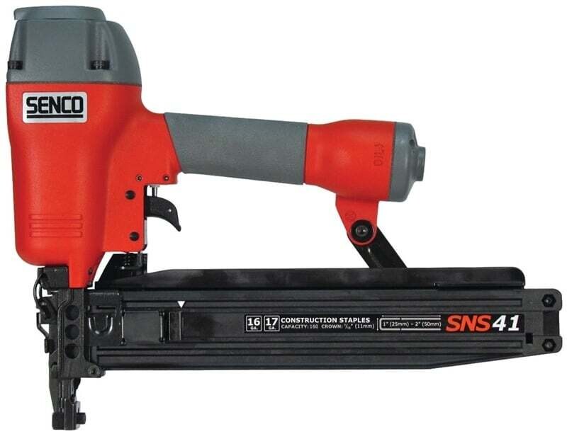 SENCO 3L0003N Stapler, 7/16 in W Crown, 1 to 2 in L Leg, 160 Magazine, 5.4 cu-ft Air*