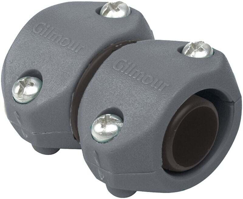 Gilmour 801024-1002 Light-Duty Hose Mender, 5/8 x 3/4 in, Male, Polymer*