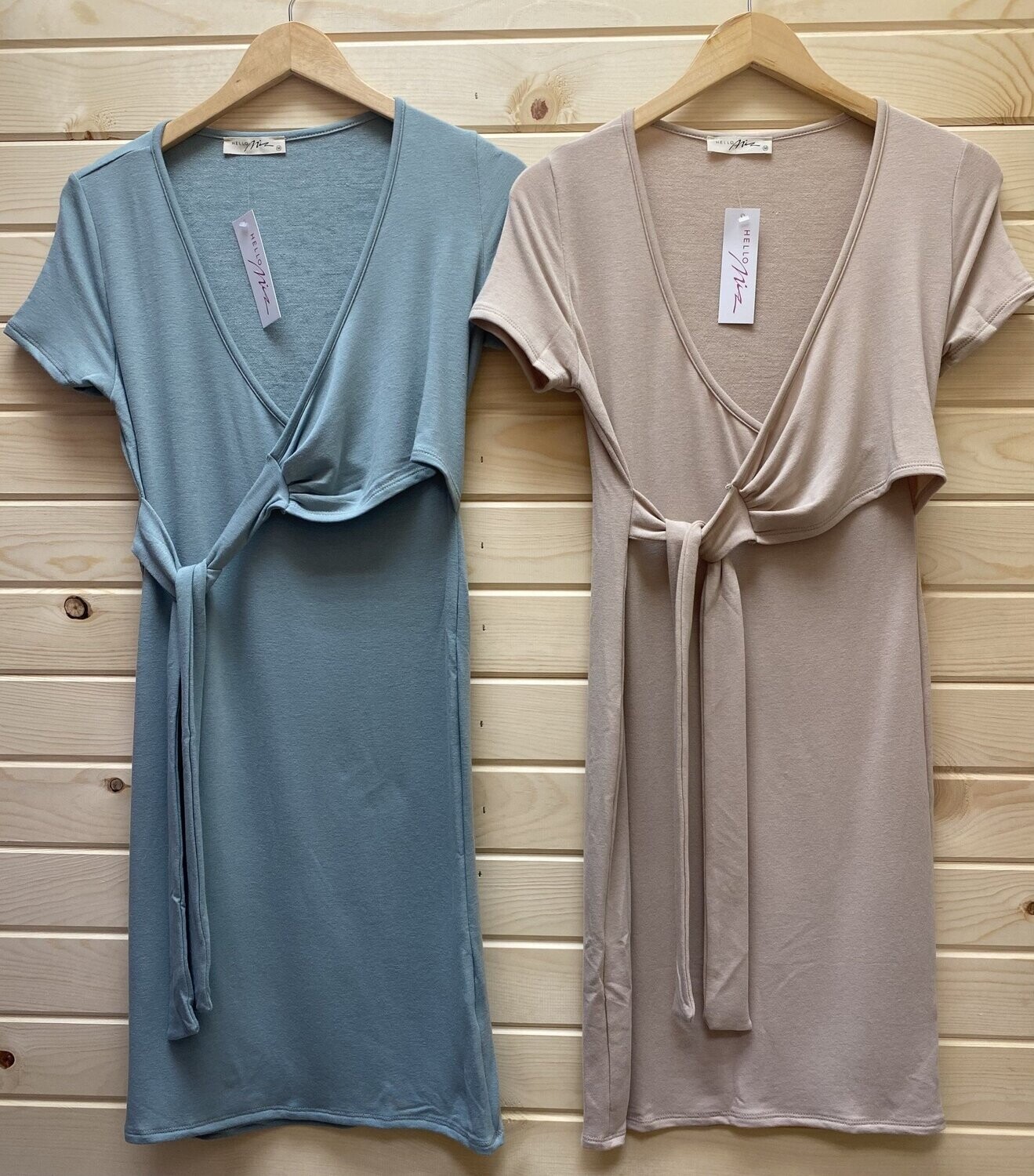 Soft Baby Terry Maternity/Nursing Dress