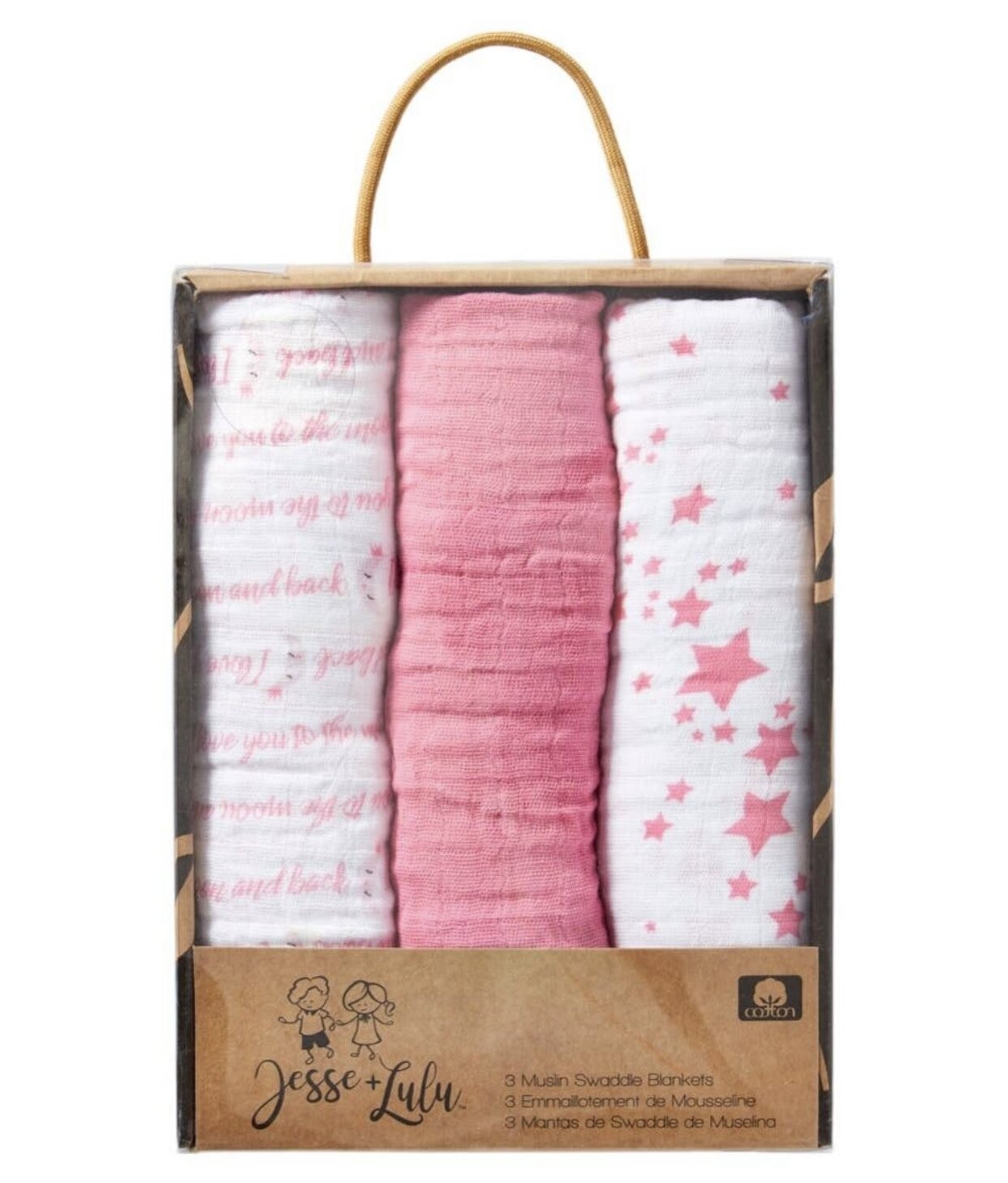 3 Piece Swaddle Set