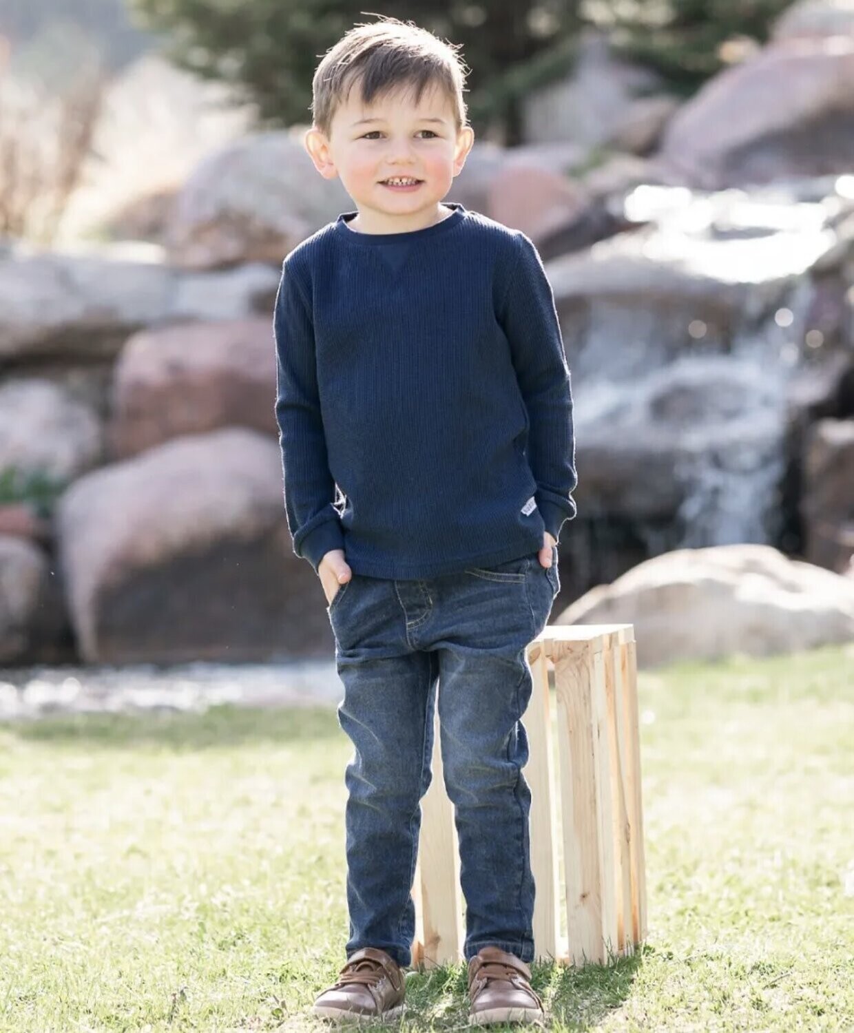 Toddler Boy Medium Wash Straight Jean