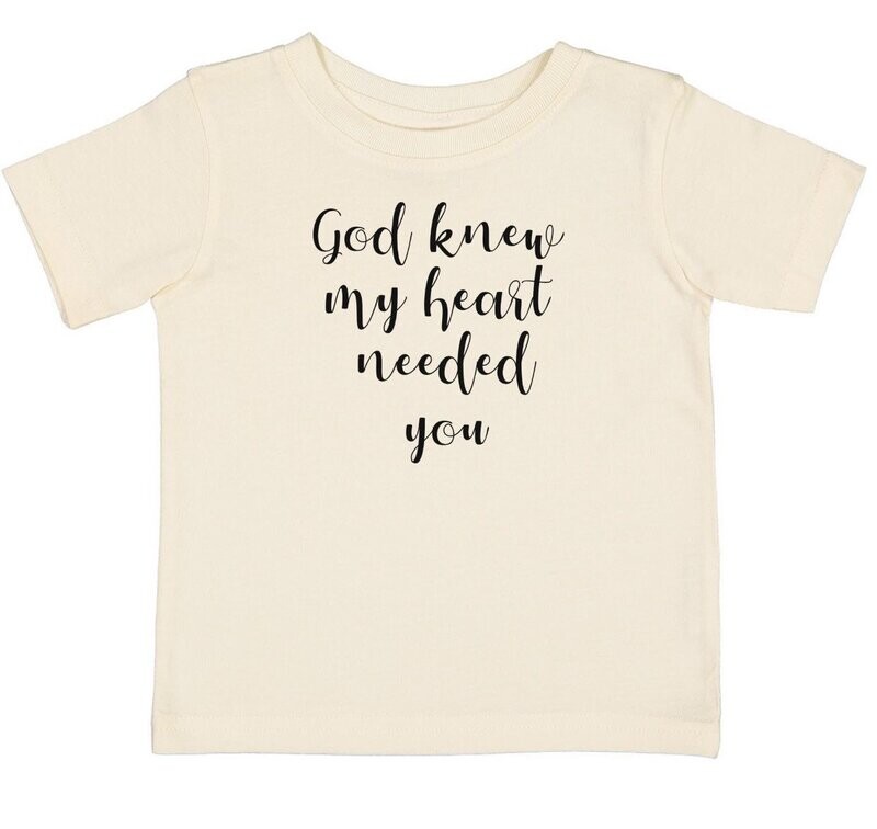 God Knew Toddler Tee