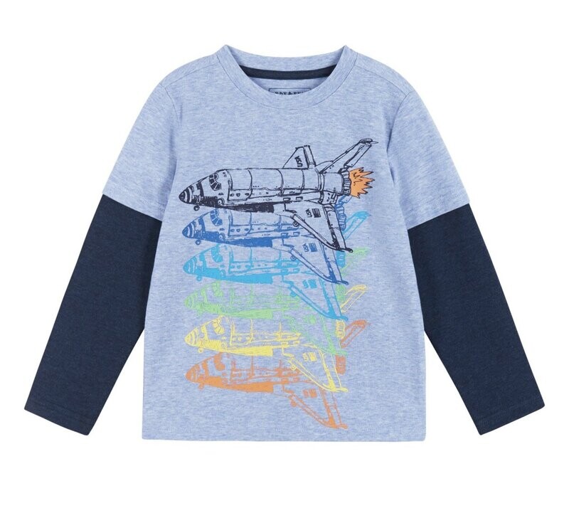 Light Blue LS Tee