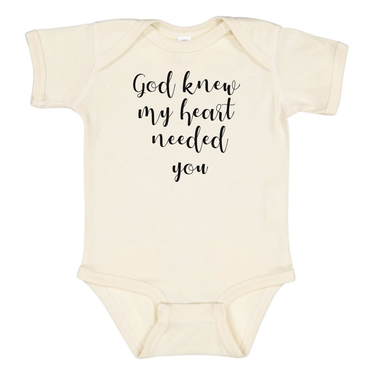 God Knew My Heart Onesie