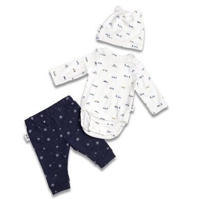 Newborn 3 piece pants set