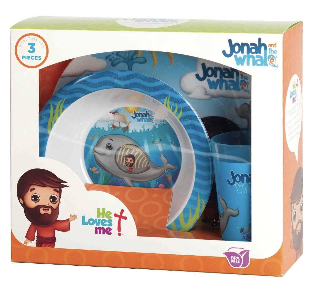 He Loves Me Mealtime Set