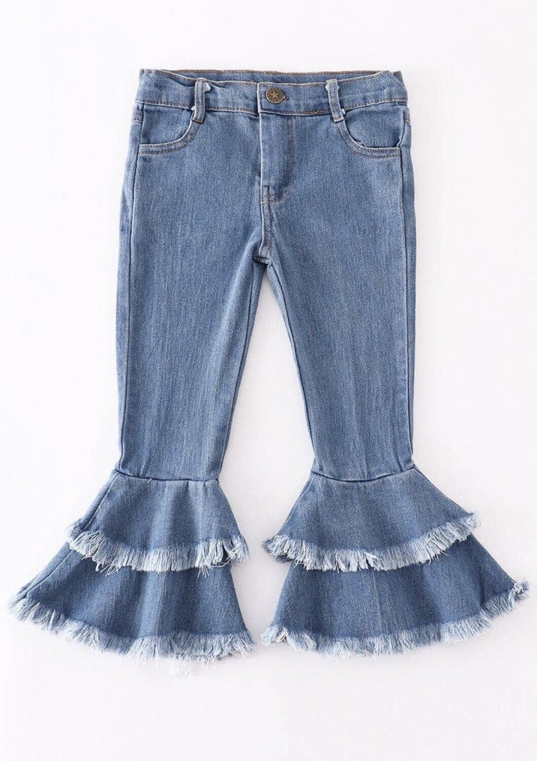 Double Layered Flare Jeans