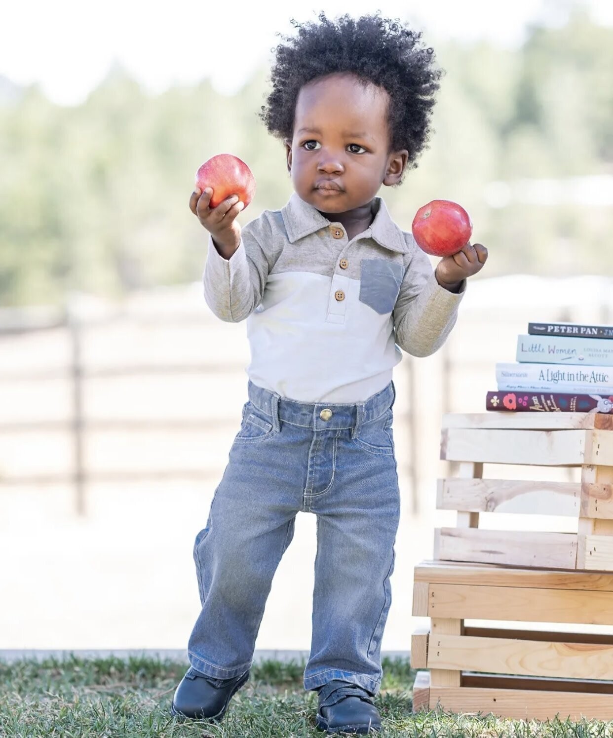 Baby Boy Light Wash Straight Jeans