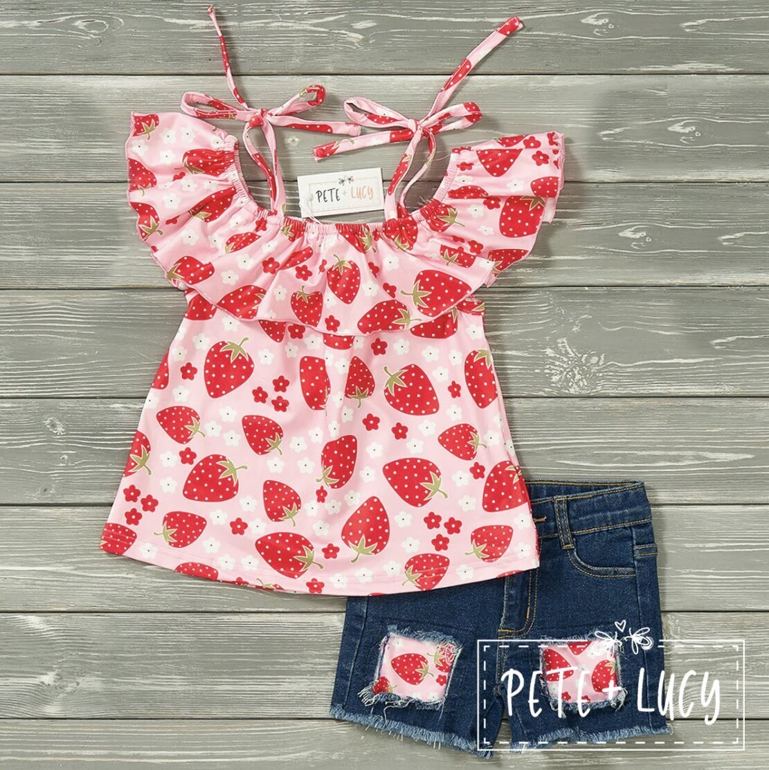 Sweet One Denim Set