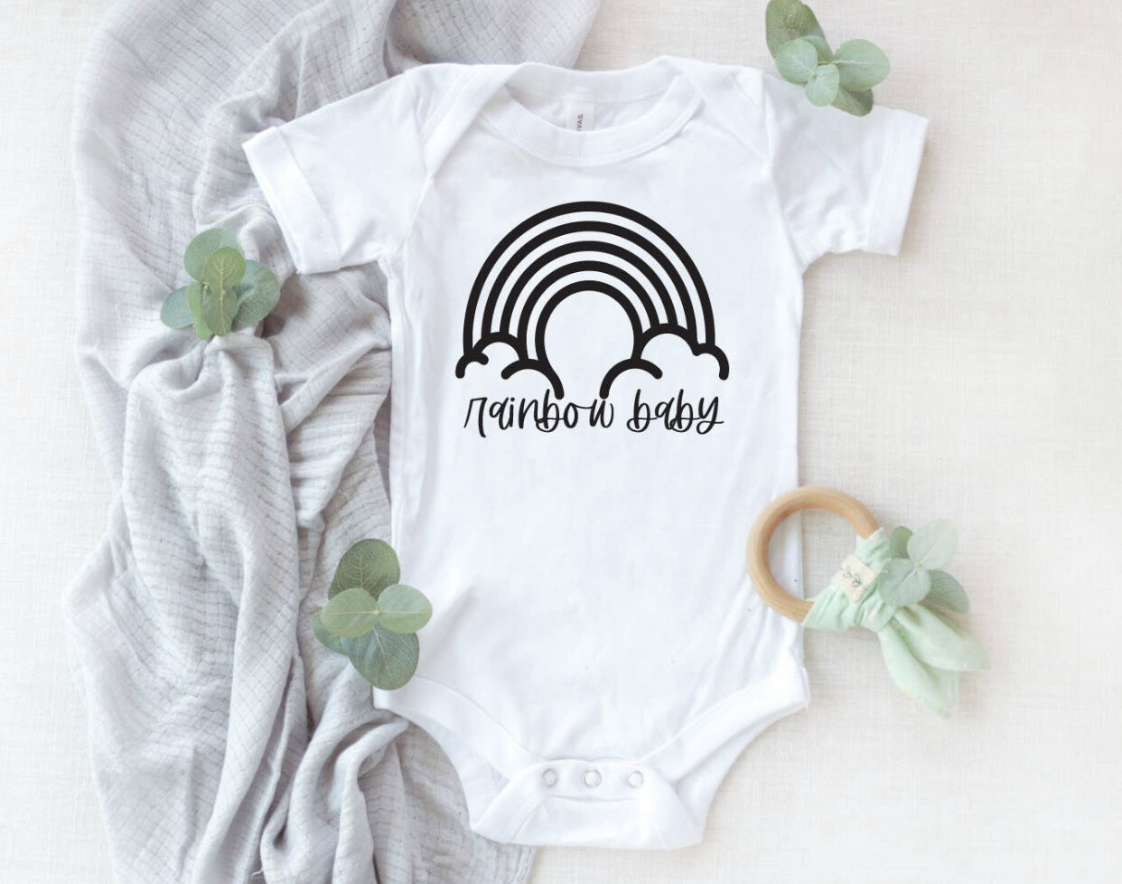 Rainbow Baby onesies