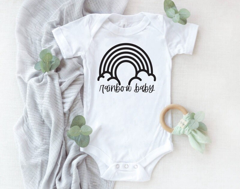 Rainbow Baby onesies