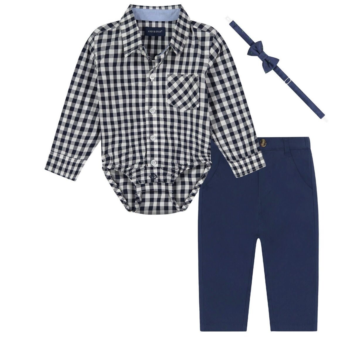 Infant Boys 3 pc Bowtie Set
