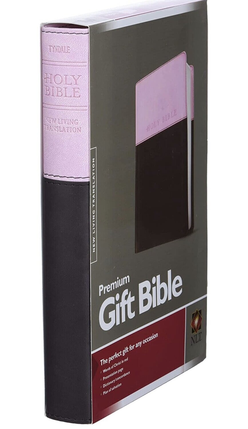 NLT Premium Gift Bible - Pink