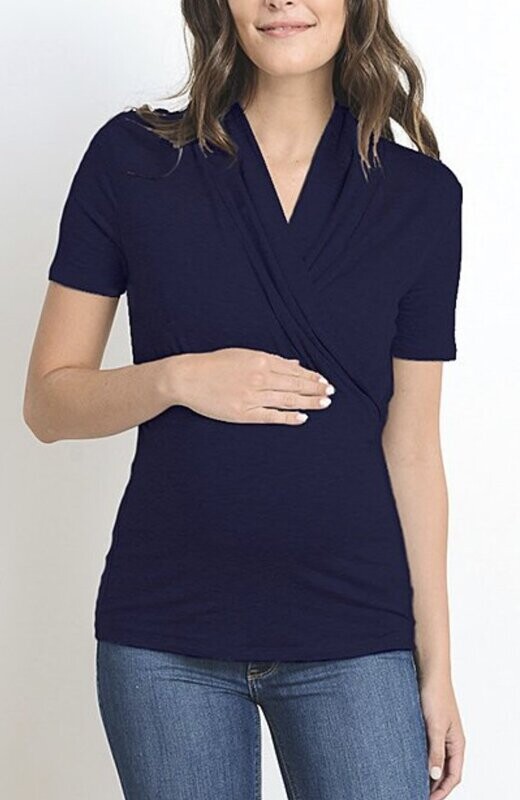 Surplice V-Neck Top